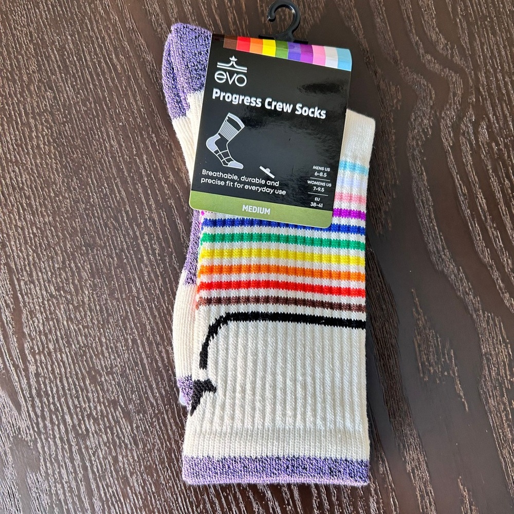 Evo Pride Crew Socks